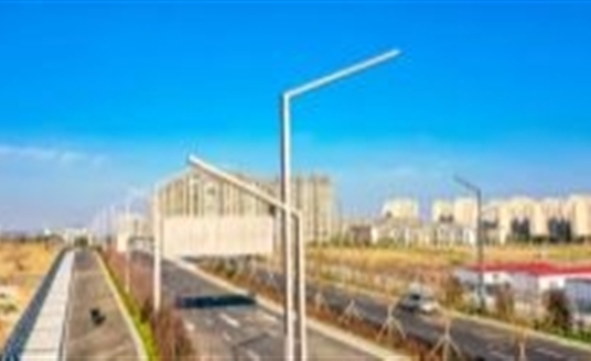 蘇州相城5G多功能智慧燈桿亮相