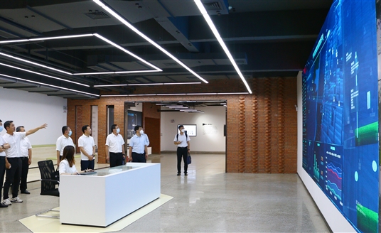 商河縣人民政府考察團赴華體科技考察調研